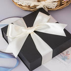 1 1/2 Inch Ivory Solid Satin Ribbon, 50 Yards Craft Fabric Ribbon for Gift Wrapping Floral Bouquets Wedding Party Decoration