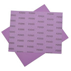 Sandpaper 15Pcs, 2000 Grit Sandpaper, Wet Dry Sandpaper Sheets 9 X 11 Inch, White Fused Alumina Abrasive, Fine Sander Paper for Wood Furniture Finishing, Metal Sanding, Automotive Polishing