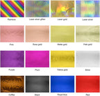 Briartw 20x29cm Hot Foil Paper 50 Sheets Pack Toner Reactive Foil Hot Stamping Foil Paper by Laser Printer and Laminator for Scrapbooking Craft Cardmaking DIY Album (Silver, 50 Sheets)
