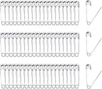 500 PCS 22mm / 7/8 Inch Safety Pins Heavy Duty Quilting Pins, Small Safety Pins Size 0, Silver Metal Sewing Pins, Mini Safety Pins for DIY Crafts Jewelry Making Baby Clothing (Nickel Plated)