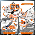 STEM Robotics Kit for Kids Ages 8-12 8-14+, 5-in-1 Remote/APP Control Coding Robot, Educational Engineering Building Toys with Programming, Science Projects Great Gift for Boys & Teens
