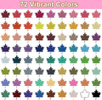 96 Colors Dual Tip Acrylic Paint Markers, 48 Pack Waterproof, Non-Toxic, Odorless Acrylic Markers Pens，Paint Pens & Paint Markers for Rock, Wood, Glass, Stone, Canvas, Fabric and Paper Painting