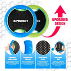 EVERICH TOY Trampoline Paddle Ball Set with 4 Bouncy Paddles & 8 Balls - Soft Foam Design for Kids Play Indoor Outdoor Beach Backyard Lawn - Great Gift Idea for Boys & Girls