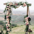 Artificial Flowers Foam Fake Roses 25pcs Champagne Roses with Stems for Home Decor DIY Wedding Bouquets Party Bridal Shower Centerpieces Faux Flower Arrangements Tables Decorations