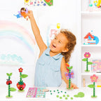 Coola Craft Kit Set for Preschool Kids, Educational Felt & Wood Flower Fairy Kit for Ages 3 4 5 6 7 8, Easy DIY Activity for Boys & Girls, Pack of 6