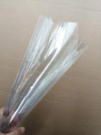 BANLTRE 32 Pieces 6 mil Transparency Blank Template Material Stencils Mylar for Cutting Paper Clear Sheet 12 × 12 inch (32-6 mil)