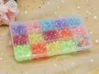 8 Pack 15 Grids Plastic Bead Organizer Box 6.8 * 3.86 * 0.87 inches Clear Storage Container Jewelry Case with Fixed Dividers for Rings, Earrings, Nail Art, DIY Crafts, Fishing Tackles