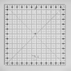 Non-Slip Square Quilt Template Ruler (12.5" x 12.5")