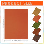 Sinmoe 100 Sheets 5 Shades Cardstock Paper 8.5 x 11 Inches 180gsm Solid Core Printer Paper for Scrapbooking DIY Arts Crafts Making Office Home Supplies(Autumn Color)