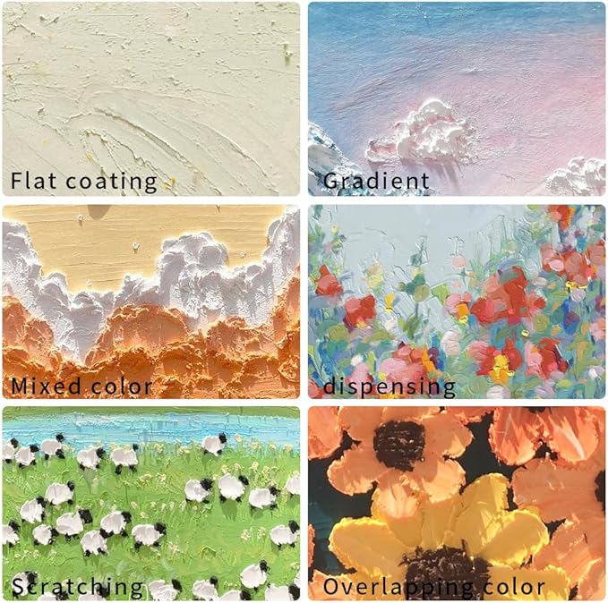 Mifuner Soft Oil Pastels Set (5 Sticks), Single Colors Heavy Oil Pastels Vibrant and Creamy,Pastel Art Supplies for Artists,Gallery Oil Painting Stick,Beginners,Adult Art Drawing Gold
