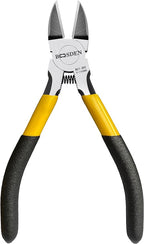 BOOSDEN 5 inch Flush Cutter, Dikes Wire Cutter for Crafting Electrical Jewelry Making, Ultra Sharp Wire Clippers