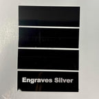 Blank Metal Plates for Laser Engraving - 4 Pack | Aluminum Sheets 0.020" Thick | CO2, Diode, Fiber Laser Compatible | Multiple Sizes & Colors (Black (engraves silver), 12x24 inch)