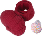 HARFINGTON Wrist Pin Cushions, Sewing Needle Pin Cushion Adjustable Strap with Elastic Strap Finger Ring Pincushions Fit All Wrist Sizes for Sewing Quilting Needlework DIY Crafts, Red/Pink