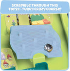 TOMY Bluey Screwball Scramble Marble Maze- Beat The Clock Marble Run - Fast Paced Kids Games and Bluey Toys for Birthday Parties - 1-4 Players - Ages 5 Years and Up