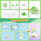 ESSENSON Air Dry Clay 100 Colors, Modeling Clay for Kids, DIY Molding Magic Clay, Gift for Kids