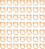 uxcell 50pcs Stitch Markers, Spiral Stitch Markers Crochet Needle Clip Counter Knit Ring Crochet Locking Sewing Accessories for DIY Handcraft Knitting and Crocheting, Orange