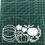 Mvchifay Cutting Dies Happy Birthday Metal Stencils Scrapbooking Tool DIY Emboss Paper Card Making (Pumpkins-14x6.5cm)