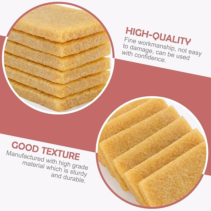 9PCS Artist Adhesive Remover Erasers - Natural Rubber Lift Tool for Glue, Sticker & Oil Paint Residue on Paper, Canvas, Plastic - Crafting & Painting Correction