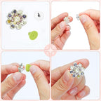 400pcs PVC Rubber Pin Backs Heliltd Butterfly Clutch Pins Tie Tacks Blank Pins for Uniform Badges Backing Holder Clasp Lapel Pin Enamel Pins(200 Sets)