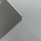 Blank Metal Plates for Laser Engraving - 4 Pack | Aluminum Sheets 0.020" Thick | CO2, Diode, Fiber Laser Compatible | Multiple Sizes & Colors (Silver (engraves black), 1.5x3 inch)