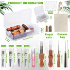 IMZAY Needles Felting Tools, 8"x10" Felting Pad, Large Needle Felting Mat, 90 Pcs Felting Needles, Felting Supplies with Wood Handles & Wool Needles for DIY Crafts
