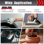 600 Grit Sandpaper, Wet Dry Sandpaper for Wood Metal Hand Sander Sand Paper Sandpaper Sheets Sandpaper Set Cut for Use 9"" x 11""/12 Sheets