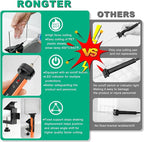 4 in 1 Hot Wire Electric Foam Cutter kit, Styrofoam Cutting Tool 15W/ 6V, Heated Foam Carving Knife Kit. (Bagged Orange)