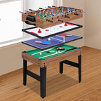 12-in-1 Game Table - 48" Combo Game Table, Ping Pong Table, Foosball Table, Air Hockey Table, Pool Table - Sports Arcade Games with Accessories - Ideal for Game Rooms and Family Game Nights!