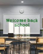 237 Pcs Glitter Bulletin Board Letters, Numbers and Punctuation, Poster Board Letters Alphabet Cut Out Cardboard Letters Accessories for Classroom Display Decorating Supplies 4inch (Green)