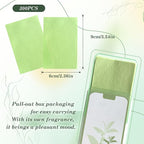 EKIND Oil Blotting Papers Make Up Pads for Face Shine Control Men Women, with Control Smooth Cover Box Portable Oil Absorbing Tissues for Oily Skin(300 Sheets,Green)