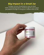 The Crafter's Workshop Stencil Butter Medium, Easy-to-Spread, Adds Shimmer, Shine and Colorful Texture, Cleans Up with Water, 4 pk, 2-oz Each, Petals and Herbs