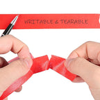 Red Painters Tape,1” x 60 Yds x 5 Rolls (300 Yards Total) - Medium Adhesive Masking Tape for Painting,Labeling,DIY Crafting,Decoration and School Works