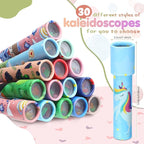 Yunsailing 30 Pcs Classic Kaleidoscopes Party Favors Vintage Mini Kaleidoscope Party Favor Educational Toy for Kids Valentine's Return Gifts School Classroom Prizes Goodie Bag Fillers(Cute)
