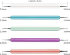 5 Pcs Pattern Tracing Stylus, Ball Embossing Stylus for Transfer Paper, Tracing Tools for Drawing, Embossing Tools for Paper, Art Dotting Tools for Nail Art, Ball Tip Clay Tools Sculpting Stylus
