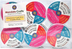Mandala Crafts 18 Gauge Anodized Aluminum Craft Wire for Jewelry Making - 450 FT Colored Flexible Silver Combo Wire - Bendable for Bonsai Armature Crafting Sculpting