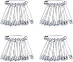 500 PCS 22mm / 7/8 Inch Safety Pins Heavy Duty Quilting Pins, Small Safety Pins Size 0, Silver Metal Sewing Pins, Mini Safety Pins for DIY Crafts Jewelry Making Baby Clothing (Nickel Plated)