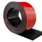 Neoprene Rubber Strips Self Adhesive Solid Rubber Sheets, Rolls & Strips for DIY Gaskets Crafts Pads Seals Warehouse Flooring Neoprene Sheet with Adhesive Backing (6" Wide x 1/16" Thick x 20' Long)