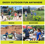 PaddleSmash - Pickleball Yard Game As Seen on Shark Tank - Beach, Backyard, Tailgate & Lawn, Outdoor Activities for Adults and Family - Easy Assembly
