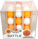 Bounce Battle™ Wood Edition – Family & Party Game for Kids, Teens & Adults – Fast-Paced Skill and Strategy Tabletop Game – Includes 27 Balls & Wooden Cube – Game of The Year Award Winner