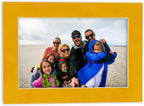 8x10 Mat Bevel Cut for 5.5x8.5 Photos - Acid Free Bright Yellow Precut Matboard - For Pictures, Photos, Framing - 4-ply Thickness