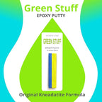 Green Stuff Putty - 12 Inches - Epoxy Putty for Miniatures, Sculpting, and Modeling - Original Kneadatite Greenstuff