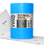 VViViD Blue Stencil Vinyl Masking Film with Anti-Bleed Technology (24in x 30ft)