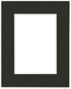 Craig Frames B404 Pre-cut Mat Board for 20x27 Print, 24x30, Textured Black