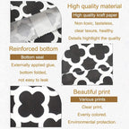 KEYYOOMY 200 Pcs Black Candy Buffet Bags - Small Polka Dot Paper Treat Bags for Wedding & Birthday Party (5 x 7 inch)