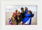 Poster Palooza 8.5x11 Mat Bevel Cut for 7x9 Photos - Acid Free Textured White Precut Matboard - For Pictures, Photos, Framing - 4-ply Thickness