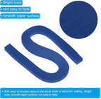 PATIKIL 360pcs Quilling Paper Strips Paper Flowers Quilling Kits 3/8"(10mm) Origami Paper for Adults Beginner Art Craft, 21"(54cm) Navy Blue