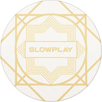 SLOWPLAY Nash Ceramic Poker Chips in Bulk, Casino Grade Ceramic 10-Gram Poker Chip for Texas Hold'em, 39mm Professional Chips Pack of 50 (White)