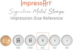 ImpressArt - Hootie Metal Stamp Owl Design Steel Punch for Creative Jewelry Making & DIY Projects, 6mm