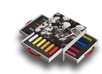 Conté à Paris 18 Count Assorted Carrés Crayons, Drawer Box