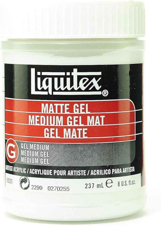 Liquitex Professional Matte Gel Medium, 237ml (8-oz)